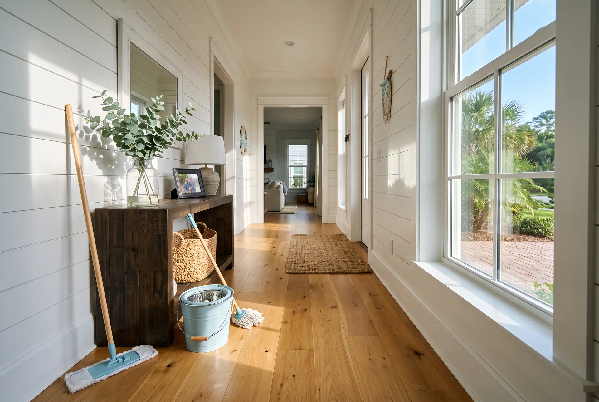 Owner-operated Fresh & Tidy team preparing a spotless Palm Harbor home